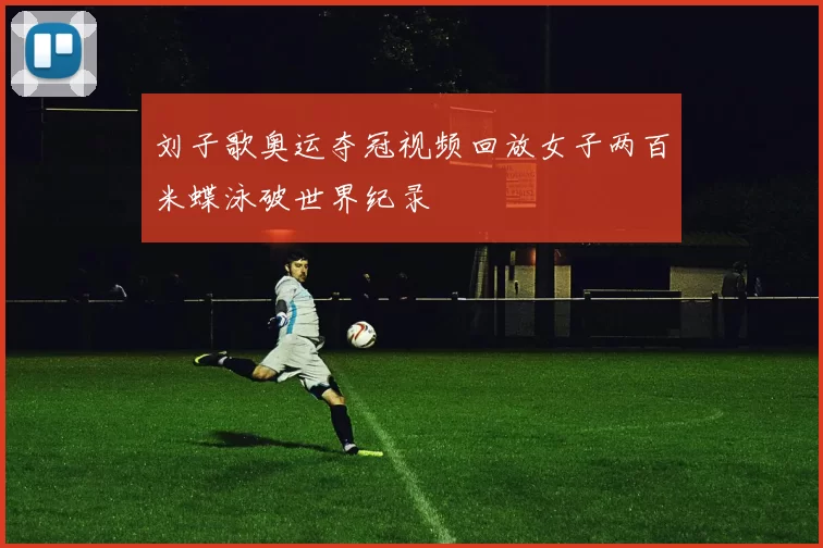 刘子歌奥运夺冠视频回放女子两百米蝶泳破世界纪录